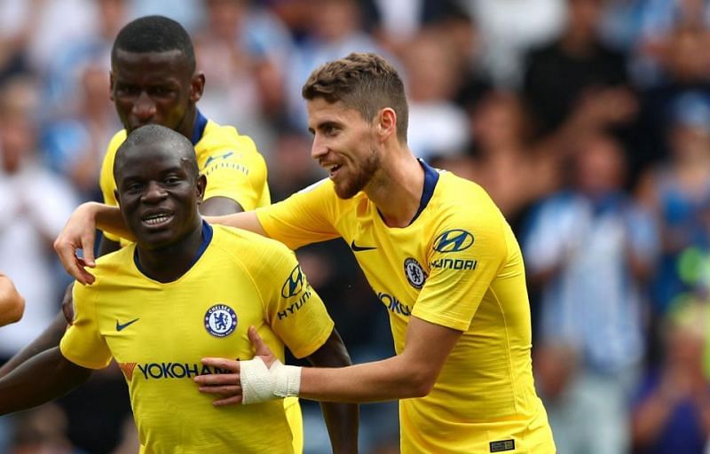 Both Jorginho and N'Golo Kante have been outstanding for Chelsea.